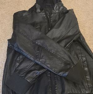 Leather jacket